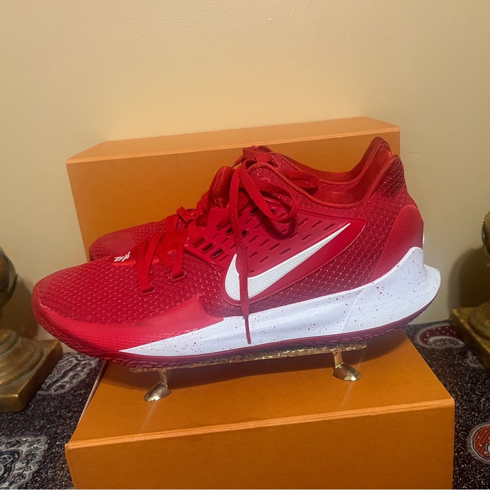 Nike Kyrie Low 2 TB Promo CN9827-601 University Red Sneakers Mens US SZ 16